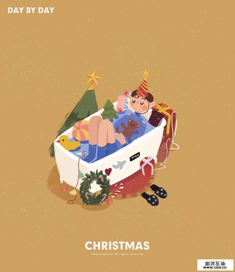查看《一个人的愿望只是空想<Christmas>》原图，原图尺寸：800x925