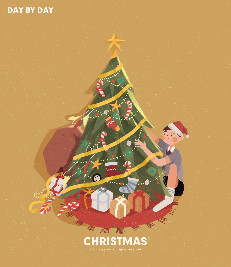 查看《一个人的愿望只是空想<Christmas>》原图，原图尺寸：800x925