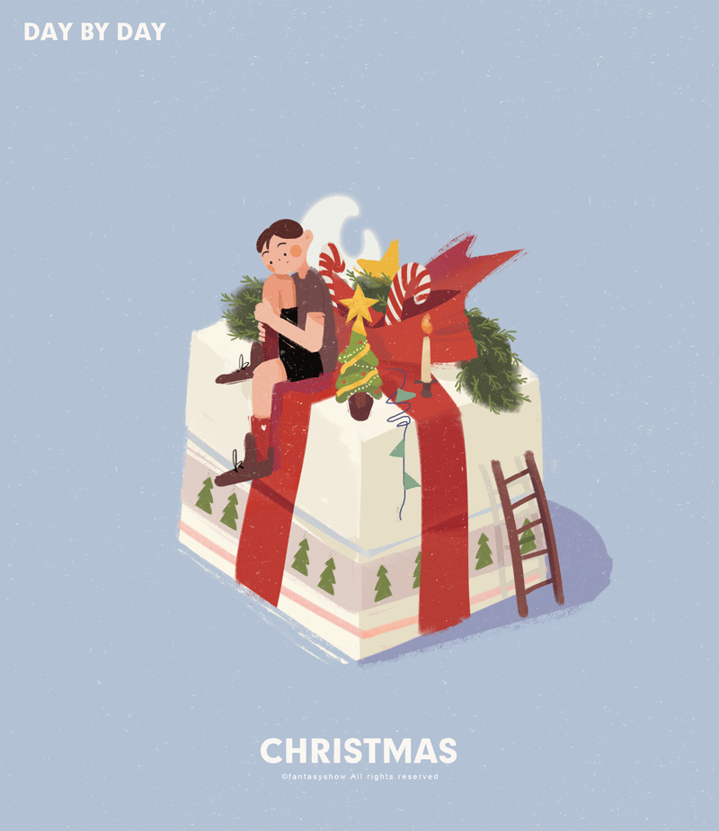 查看《一个人的愿望只是空想<Christmas>》原图，原图尺寸：800x925